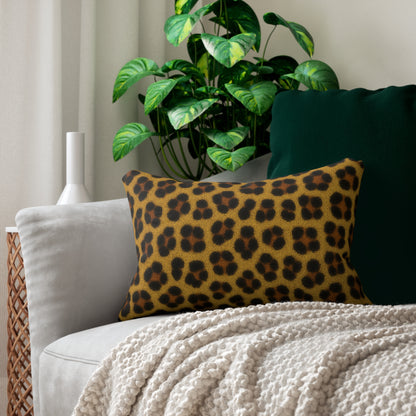 “Royal Rumble” Leopard Pillow