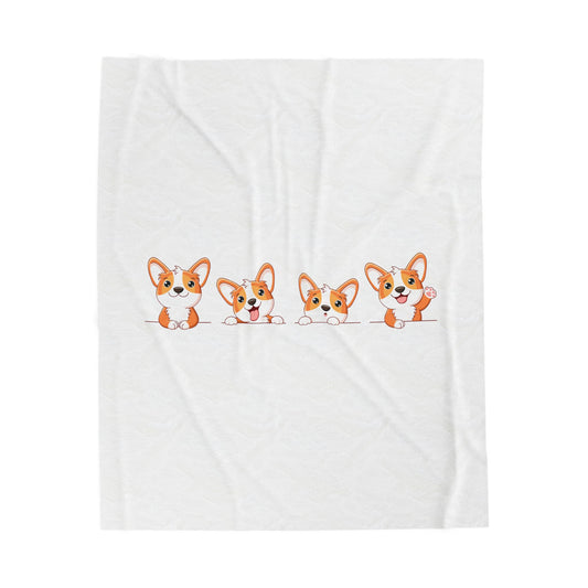 “Furry Buddy” Plush Blanket