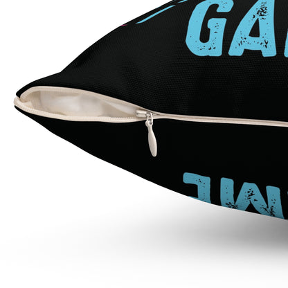 “Gamer” Square Pillow