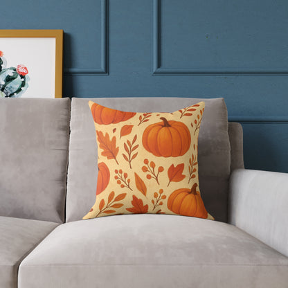 “Casperita” Hello Autumn Canvas Pillow