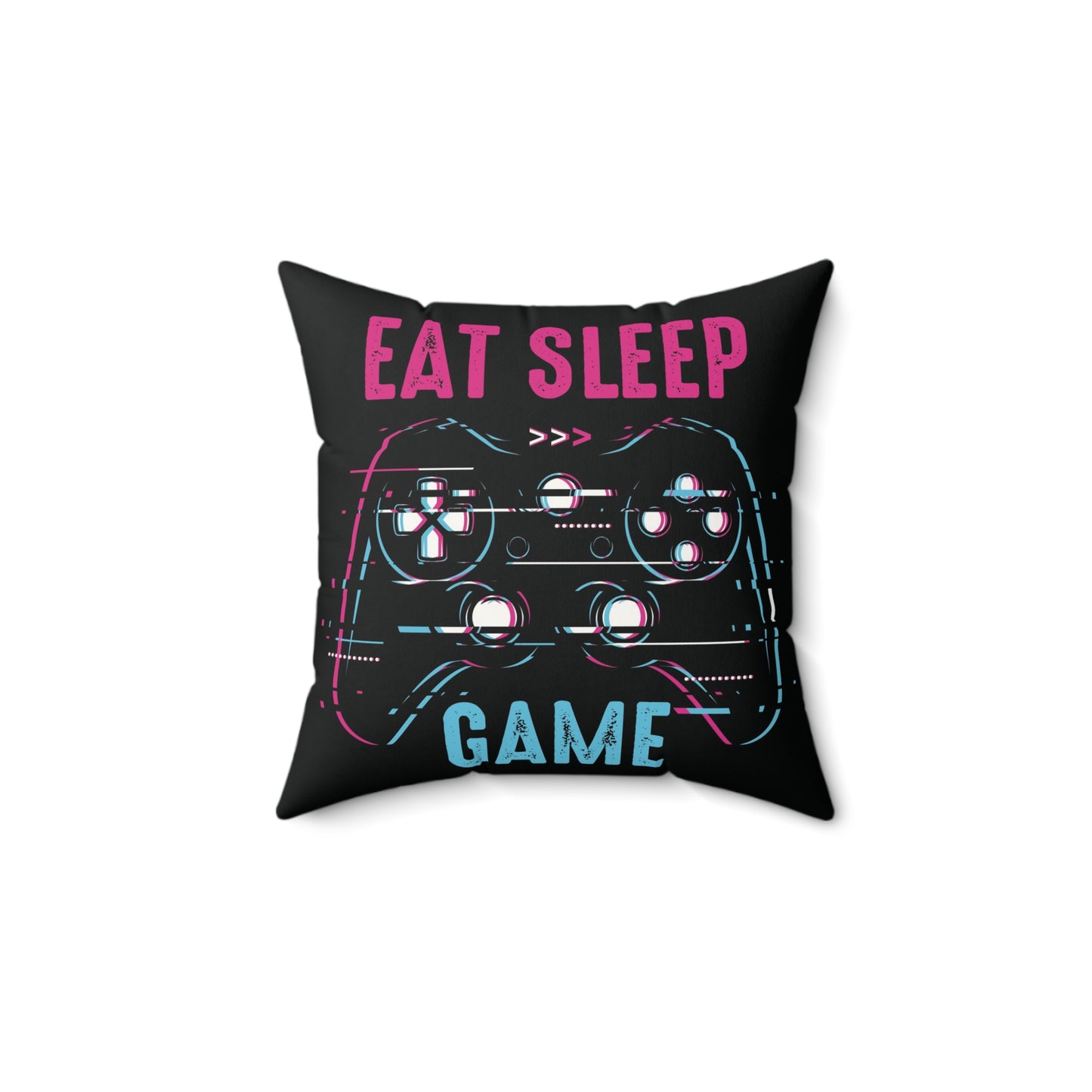 “Gamer” Square Pillow