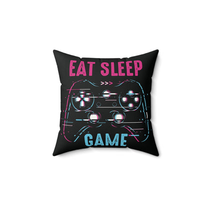 “Gamer” Square Pillow