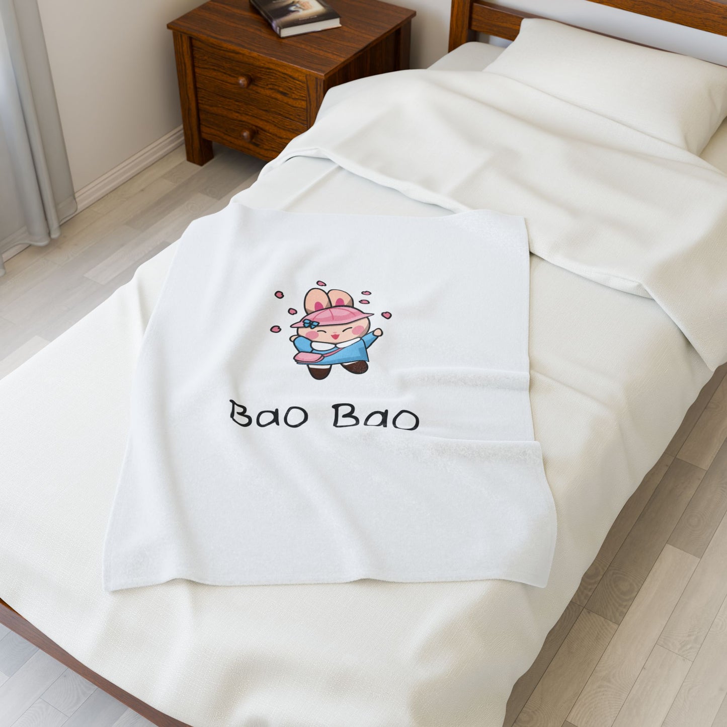“My Bao” Plush Blanket
