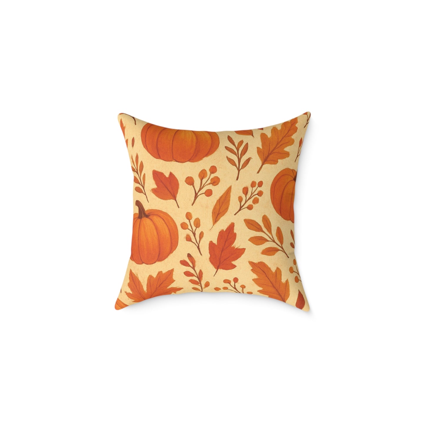 “Casperita” Hello Autumn Canvas Pillow