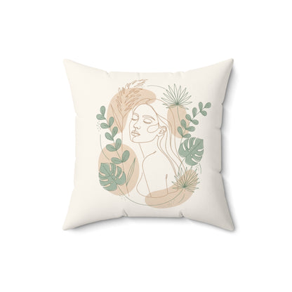 “Nature’s Beauty” Boho Pillow