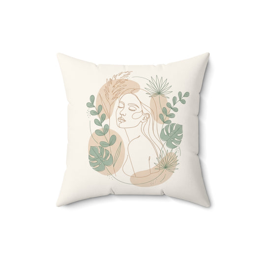 “Nature’s Beauty” Boho Pillow