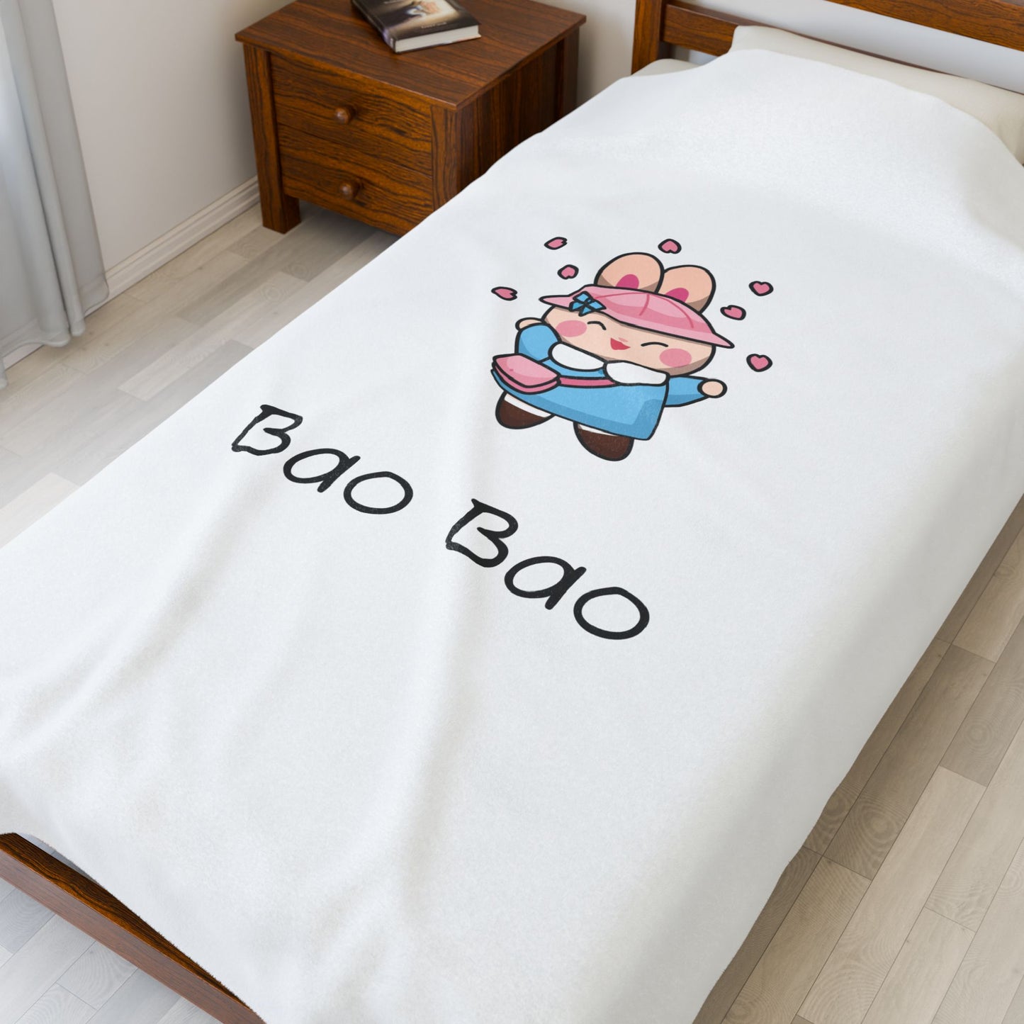 “My Bao” Plush Blanket