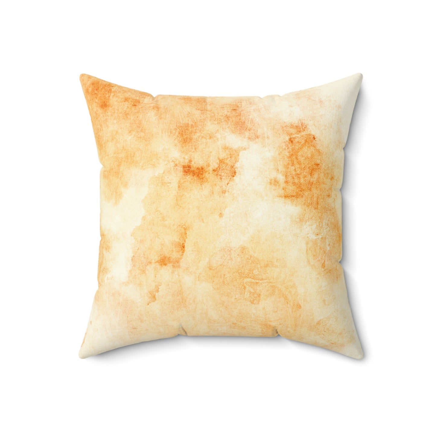 “Crème Brûlée” Suede Pillow