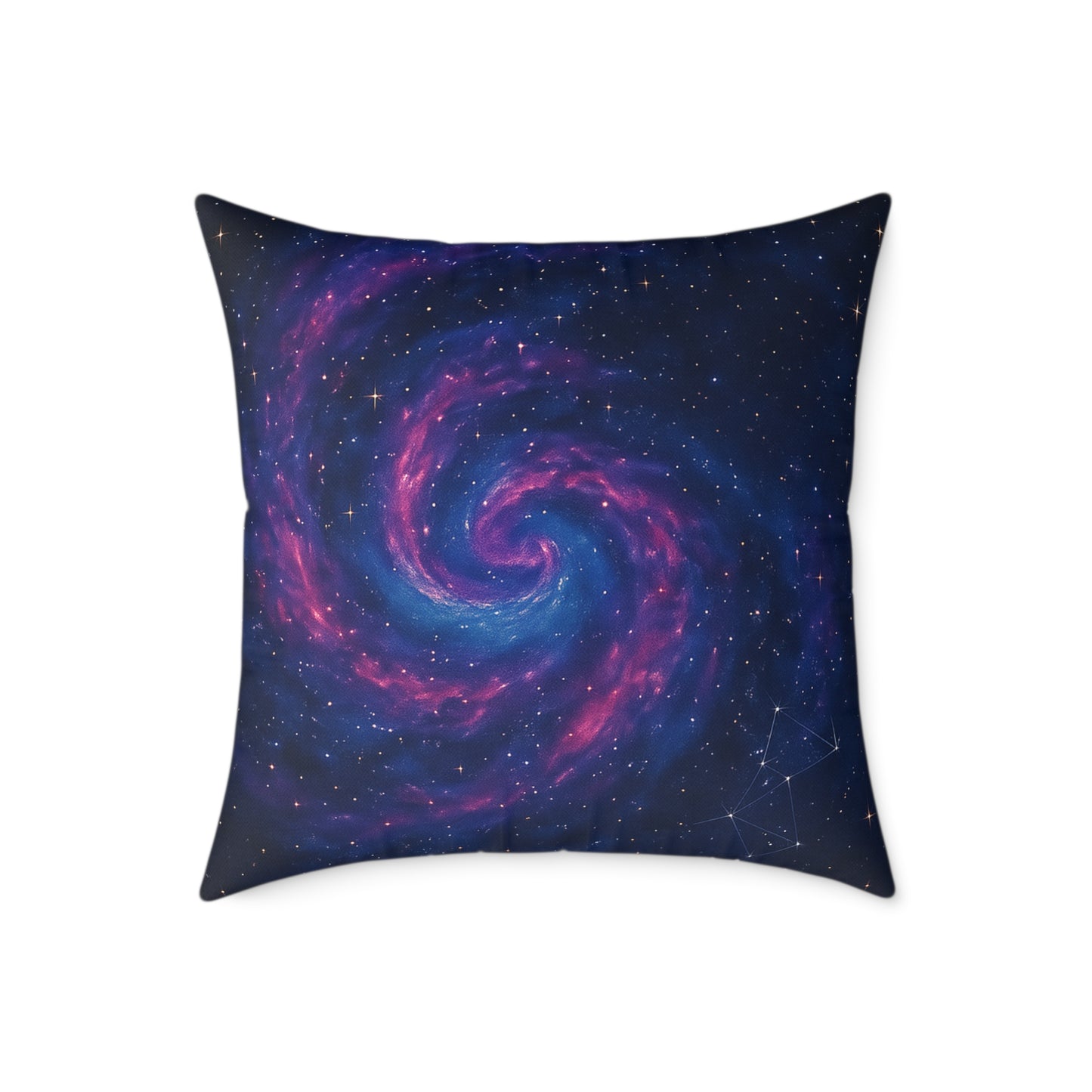 Galactic Spiral Pillow for Cosmic Decor, Space Themed Cushion, Astronaut Bedroom, Galaxy Throw Pillow, Celestial Home Accessory