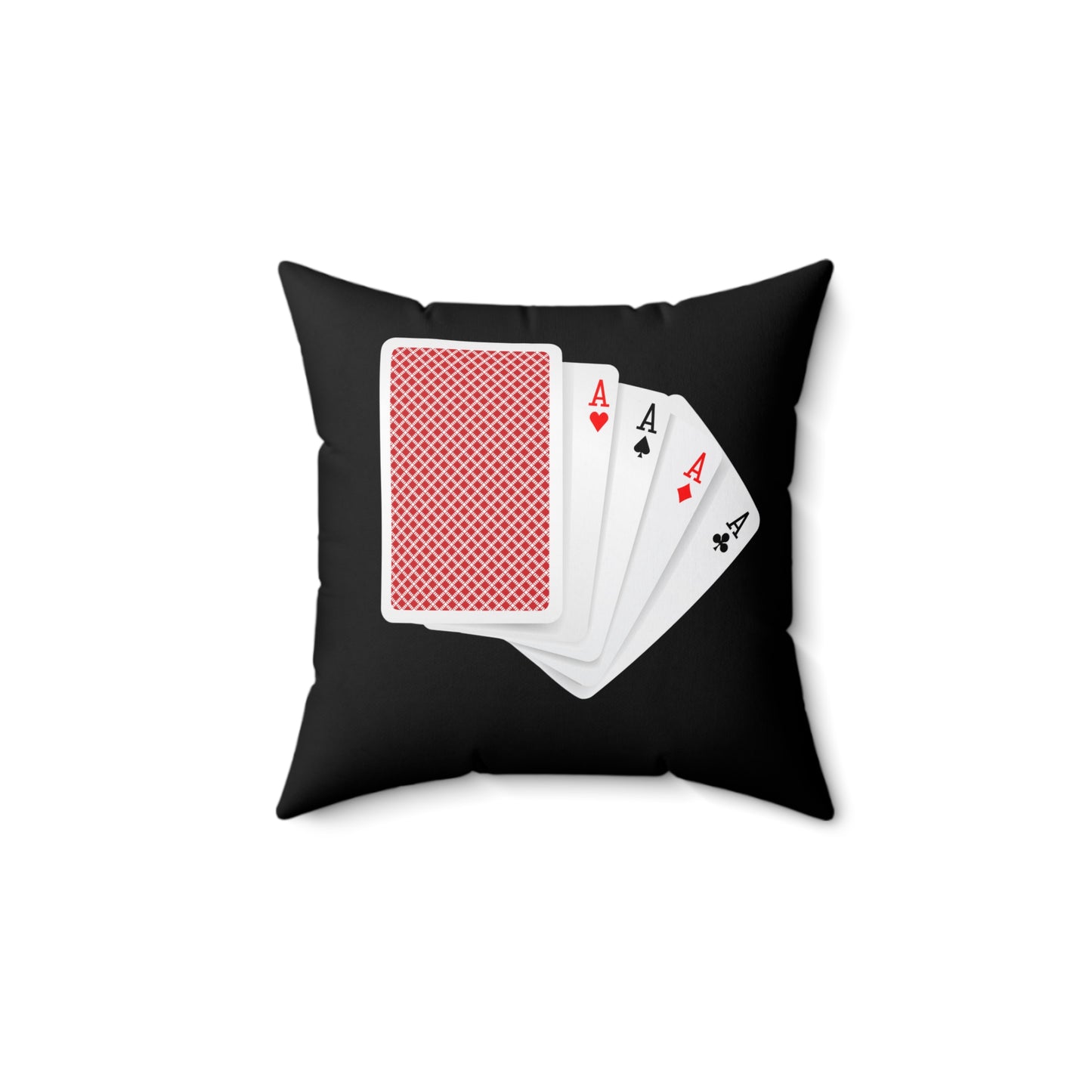 “Ace” Poker Themed Decorative Pillow