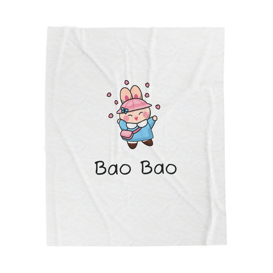 “My Bao” Plush Blanket