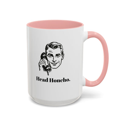 “Head Honcho” Boss Man Accent Mug