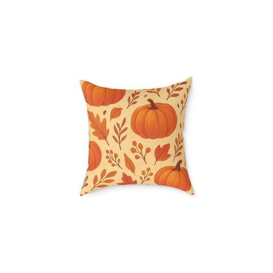 “Casperita” Hello Autumn Canvas Pillow