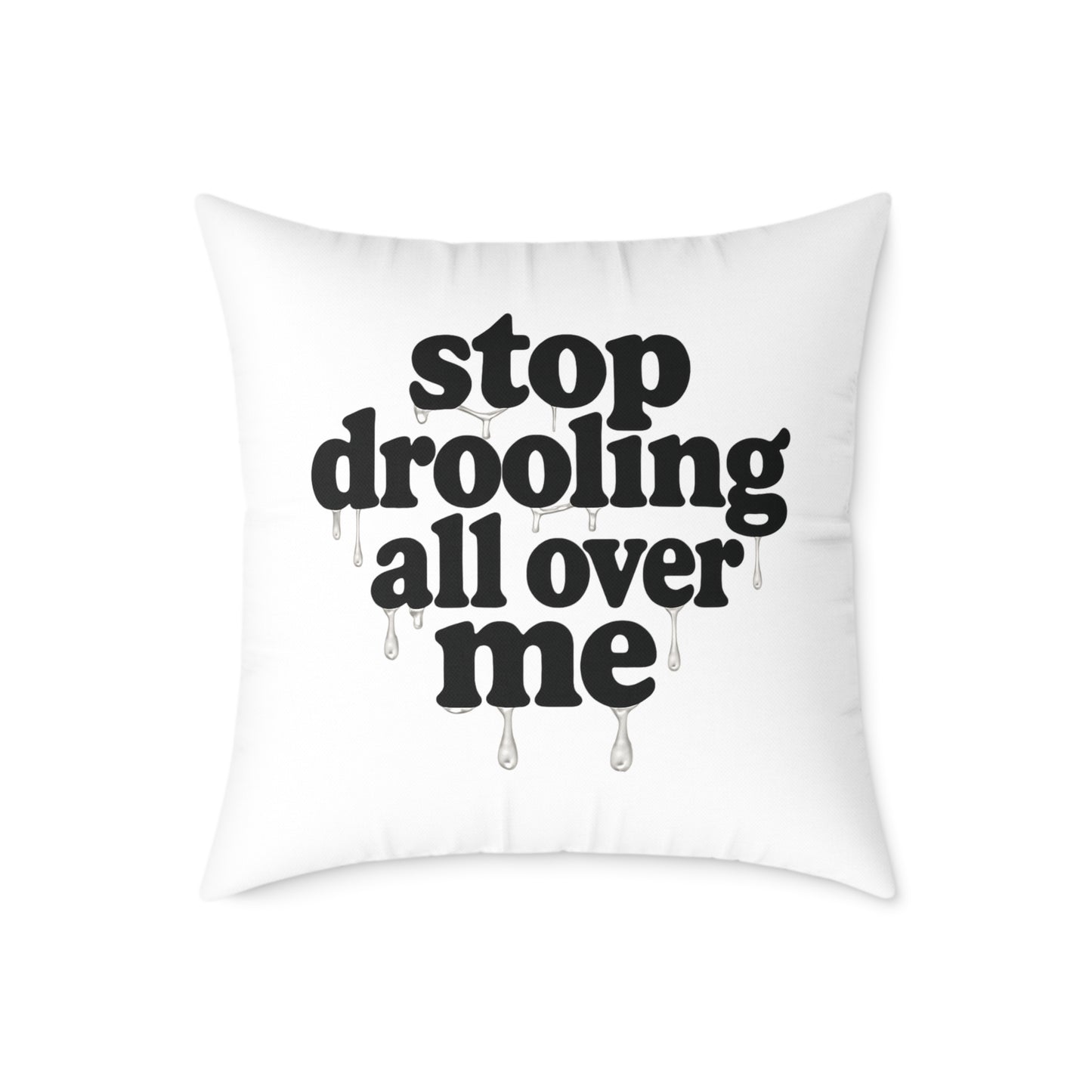Funny Quote Pillow, Cozy Home Decor, Gift for Pet Lovers, Unique Accent Cushion, Funny Room Decor, Living Room Pillow
