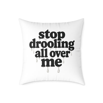 Funny Quote Pillow, Cozy Home Decor, Gift for Pet Lovers, Unique Accent Cushion, Funny Room Decor, Living Room Pillow