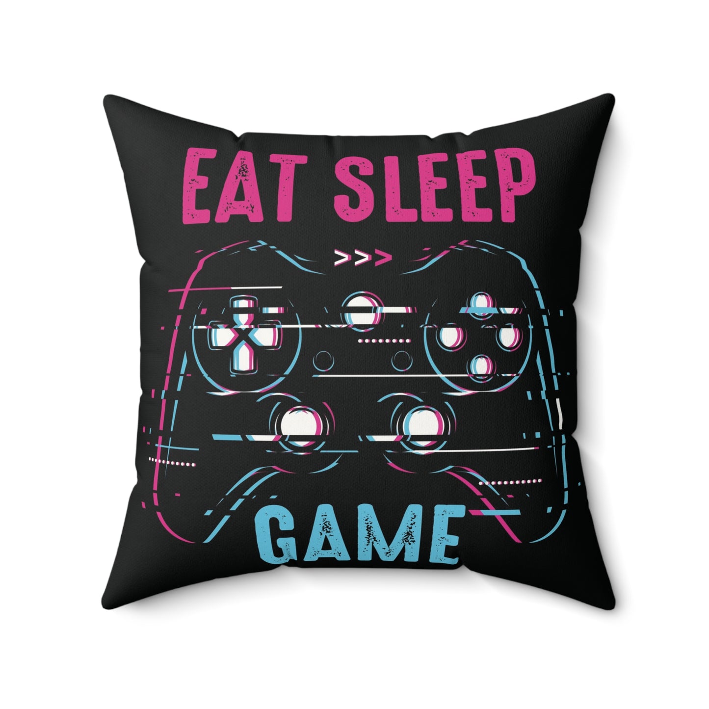“Gamer” Square Pillow