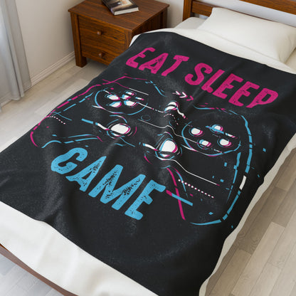 “Gamer” Plush Blanket