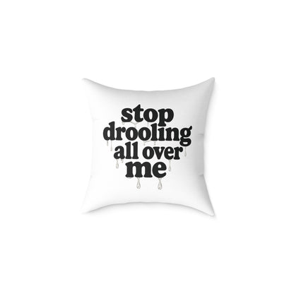Funny Quote Pillow, Cozy Home Decor, Gift for Pet Lovers, Unique Accent Cushion, Funny Room Decor, Living Room Pillow