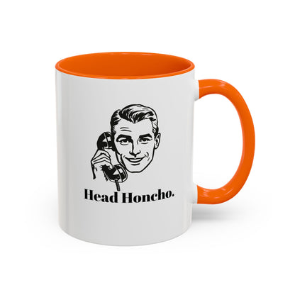 “Head Honcho” Boss Man Accent Mug