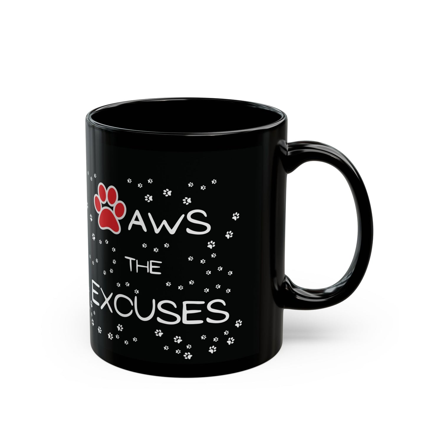 Dog Mom Coffee Mug – Black Ceramic Mug (11oz/15oz) - CozyDreamzLLC