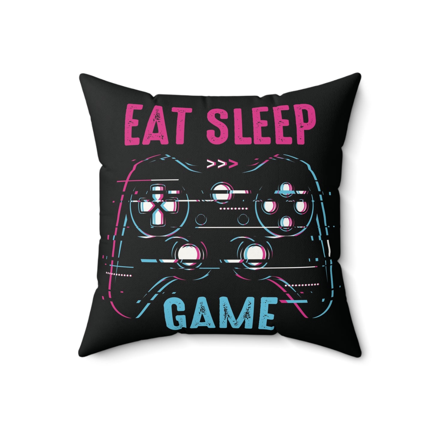 “Gamer” Square Pillow