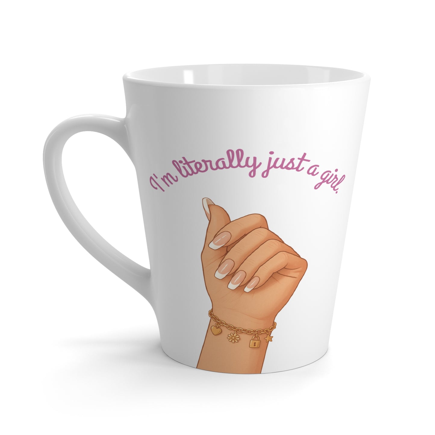 “I’m just a girl”- Latte Mug