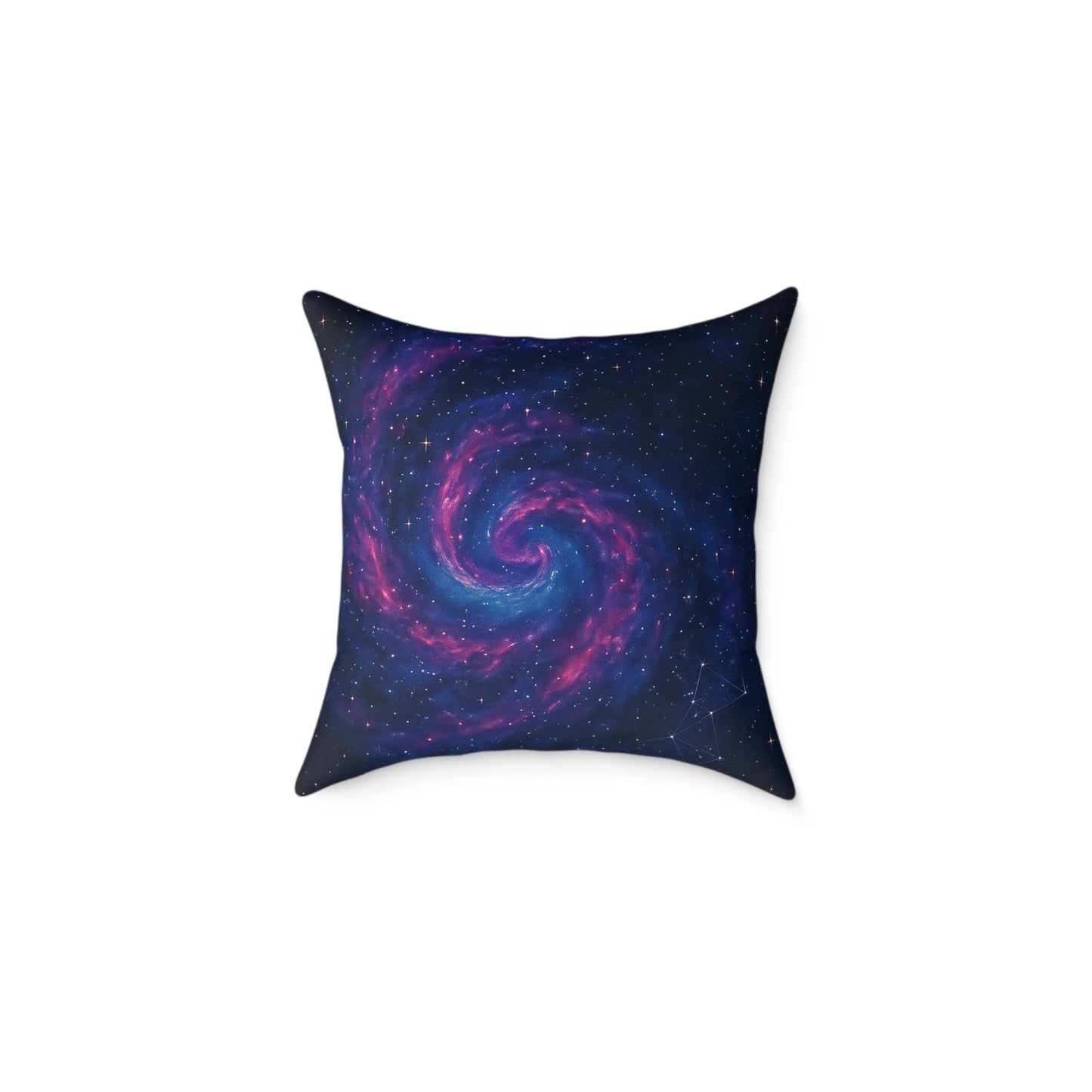 Galactic Spiral Pillow for Cosmic Decor, Space Themed Cushion, Astronaut Bedroom, Galaxy Throw Pillow, Celestial Home Accessory