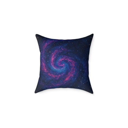 Galactic Spiral Pillow for Cosmic Decor, Space Themed Cushion, Astronaut Bedroom, Galaxy Throw Pillow, Celestial Home Accessory