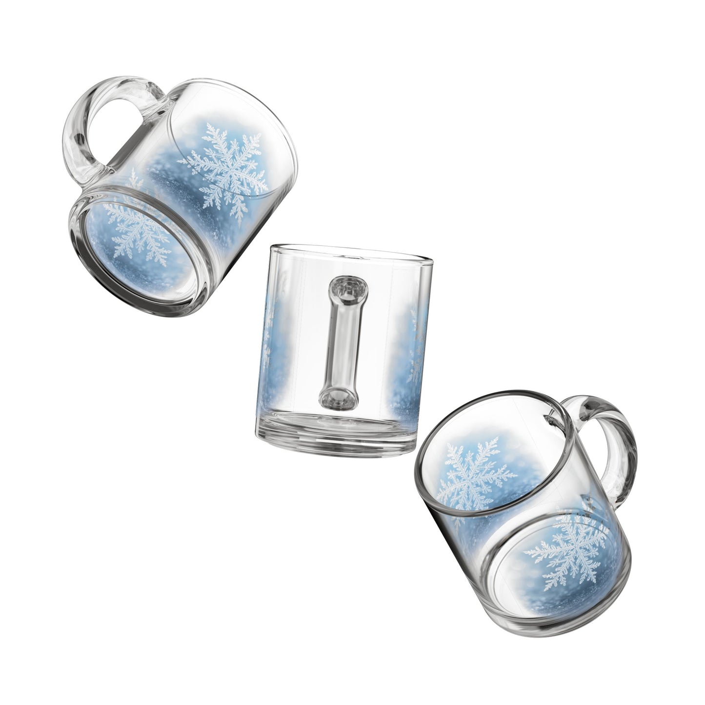 “Winter Wonderland” Glass Mug