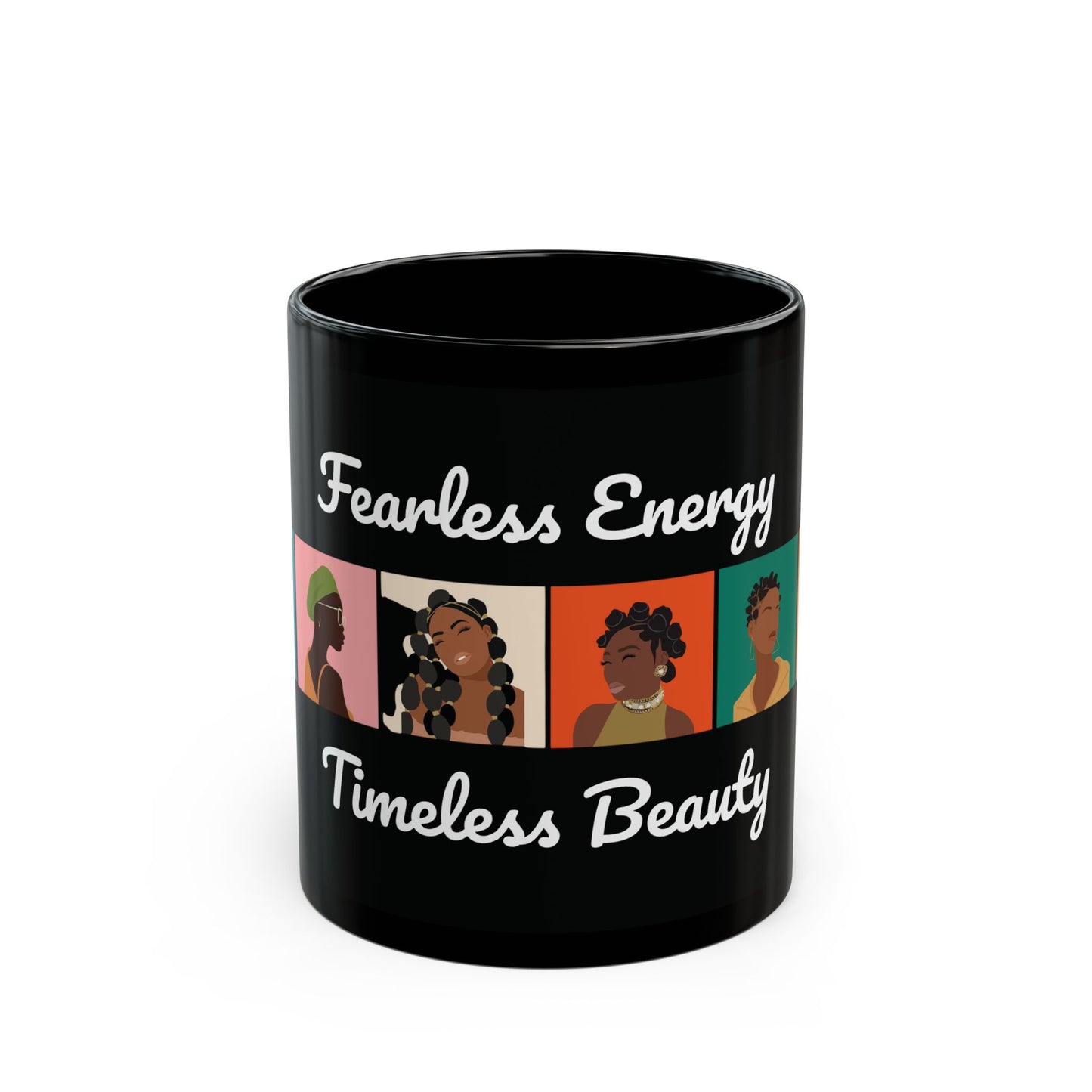 “Queen” Black Mug
