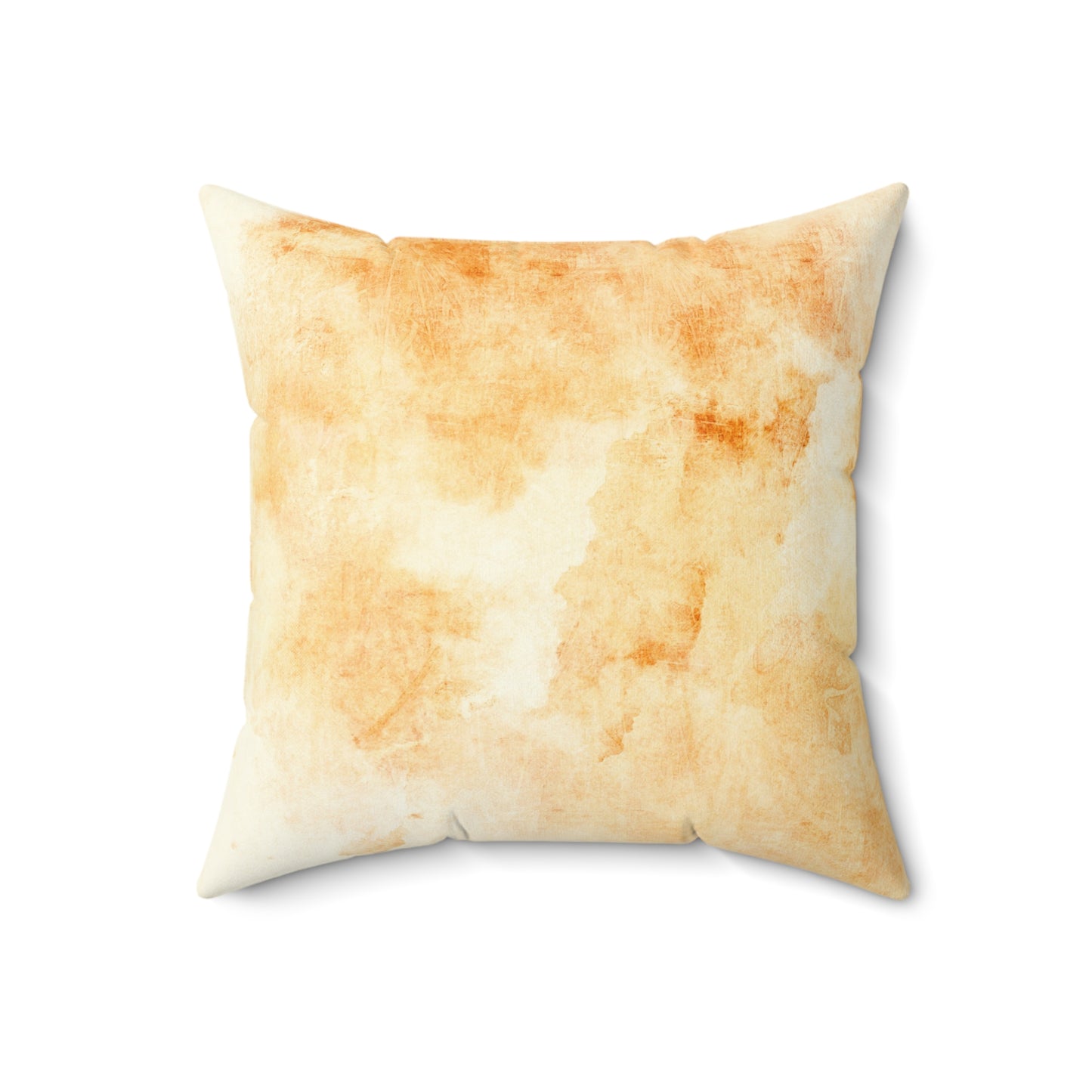 “Crème Brûlée” Suede Pillow