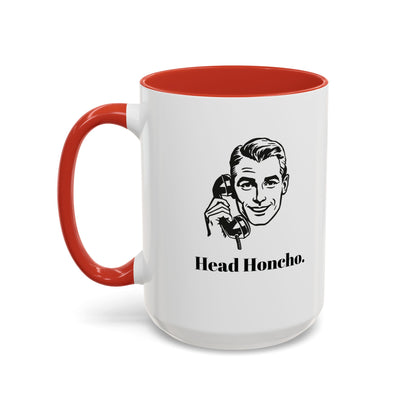 “Head Honcho” Boss Man Accent Mug
