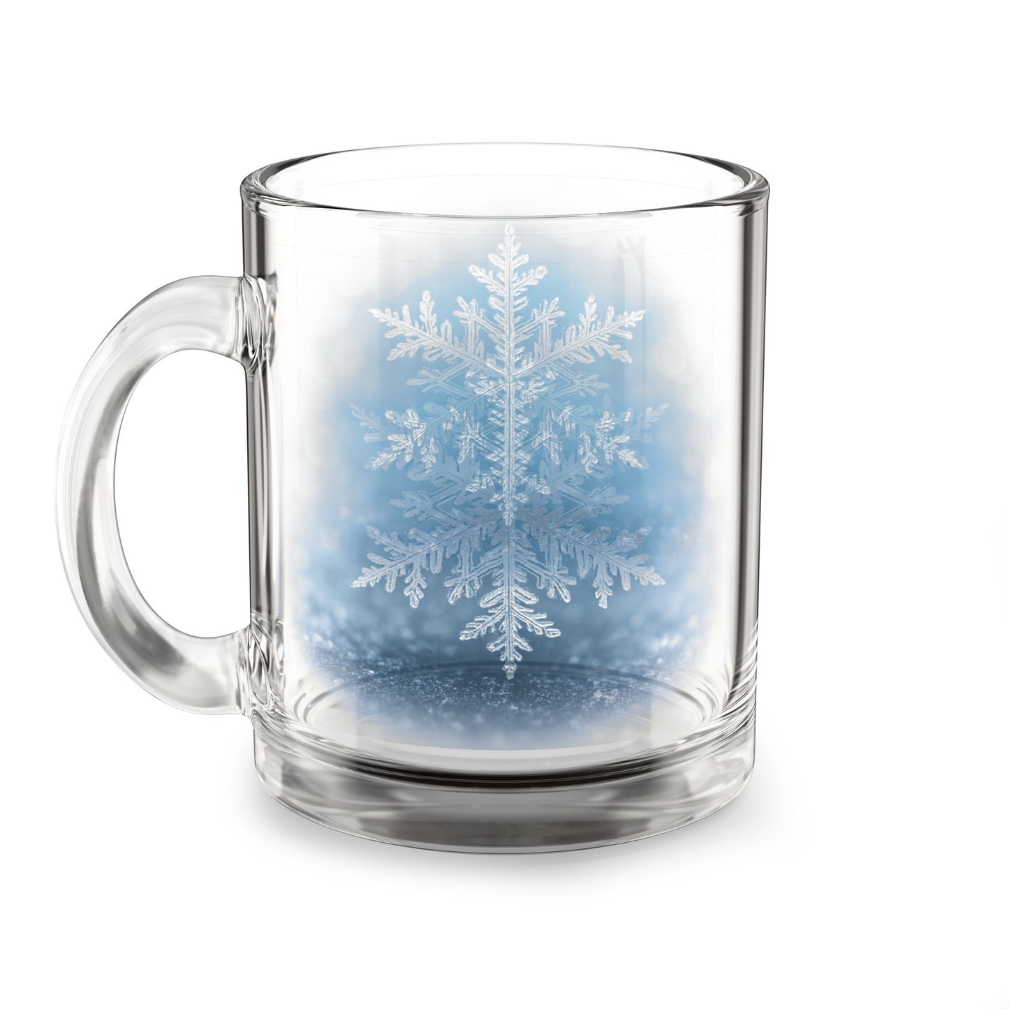 “Winter Wonderland” Glass Mug