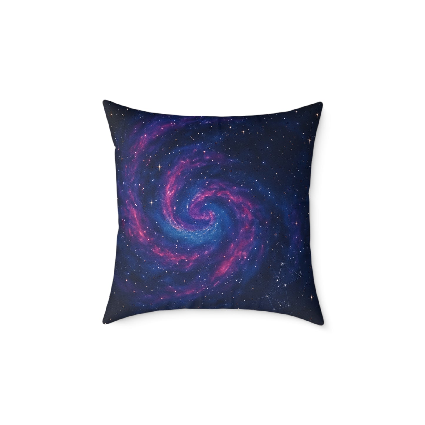 Galactic Spiral Pillow for Cosmic Decor, Space Themed Cushion, Astronaut Bedroom, Galaxy Throw Pillow, Celestial Home Accessory