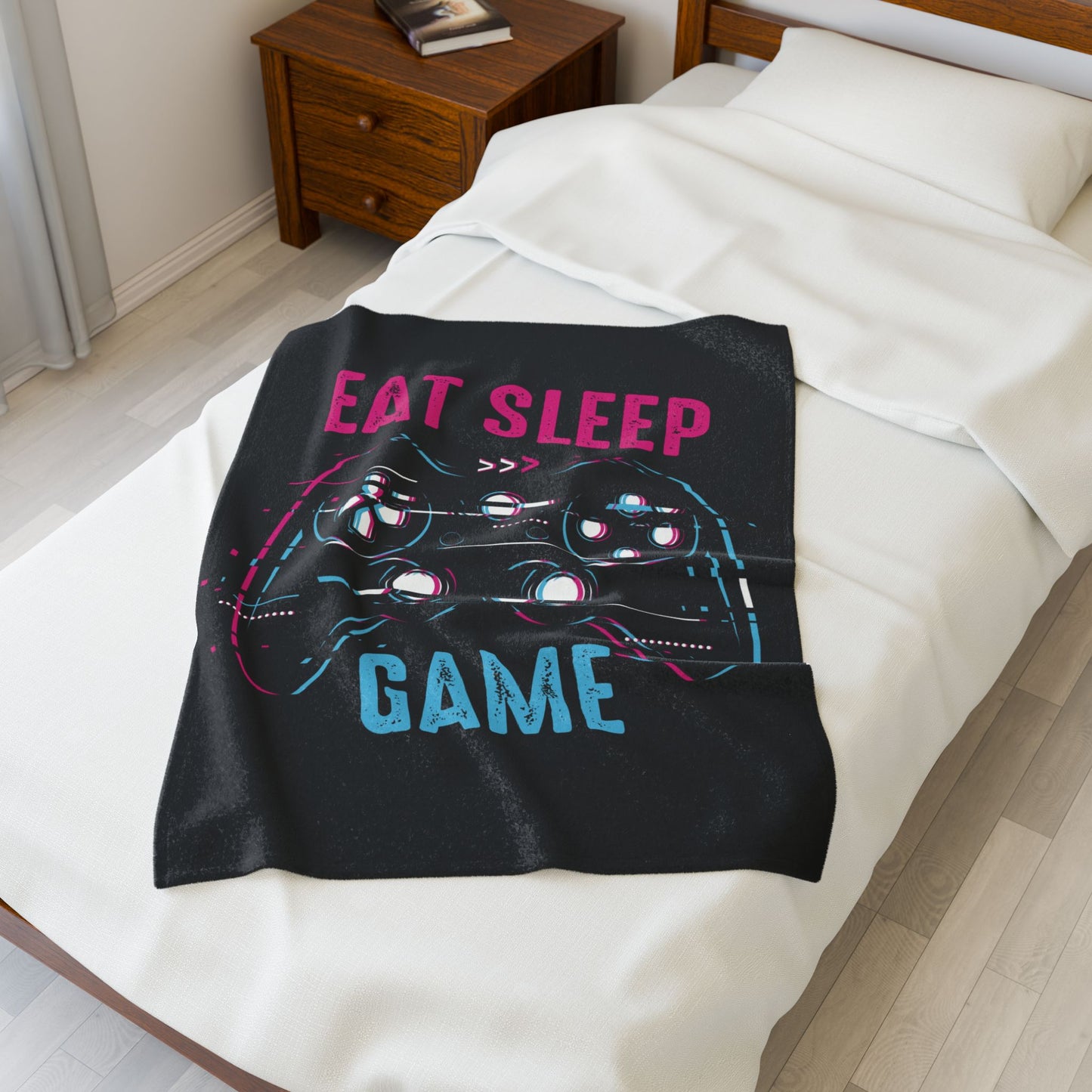 “Gamer” Plush Blanket